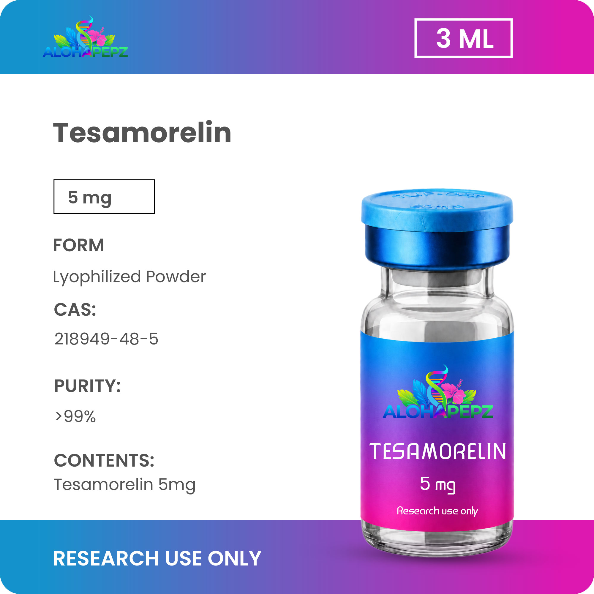 Tesamorelin